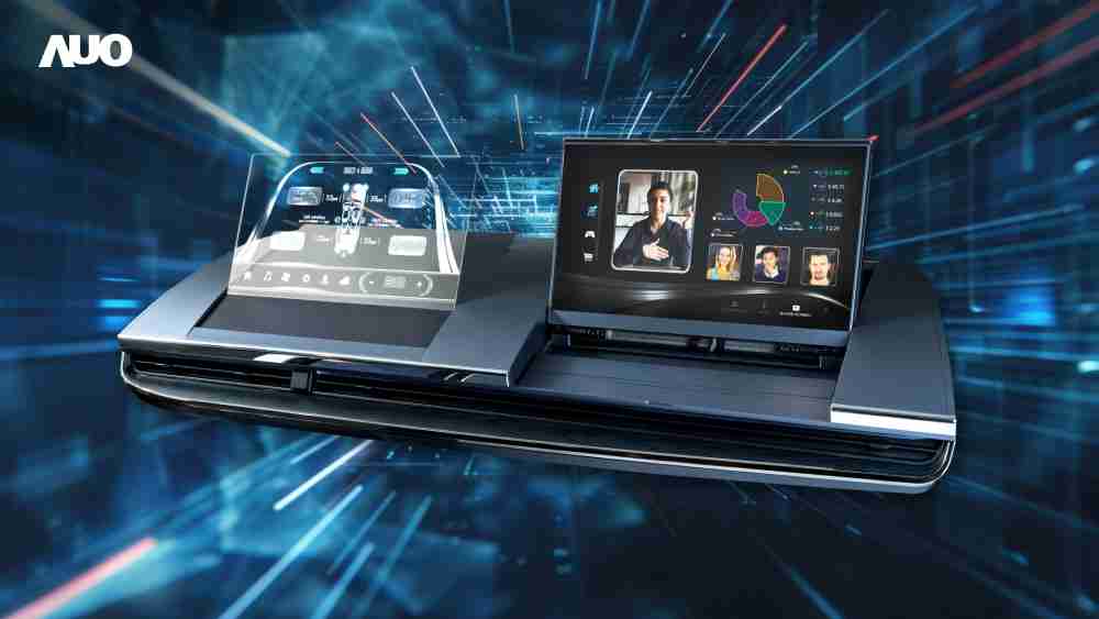 优游UB8Micro LED Display HMI解决方案打造透明Micro LED前座仪表，，，呈现信息并保留驾驶视野开阔；亦为副驾驶座乘客打造收放自如的Micro LED屏幕，，，，在不影响显示质量的前提于显示区内建镜头，，，让用户能与视讯对象直接眼神接触，，，，提供绝佳的双向沟通体验